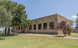 Borden County Courthouse in Gail