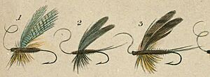 BowlkersArtofAnglingFrontpiece Mayflies