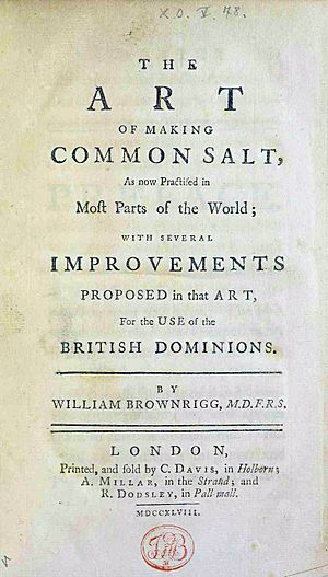 Brownrigg, William – Art of making common salt, 1748 – BEIC 8889213