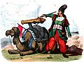 Canonnier Persan. Auguste Wahlen. Moeurs, usages et costumes de tous les peuples du monde. 1843