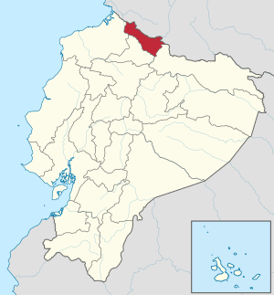 Carchi Province in Ecuador