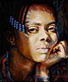 Chinwe Chukwuogo-Roy, Self Portrait in Light