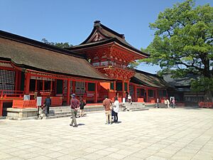 Chokushimon Gate in Upper Shrine of Usa Shrine 2