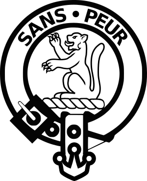 Clan member crest badge - Clan Sutherland