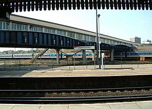 Clapham Junction Railway Station - The Footbridge - London - 240404