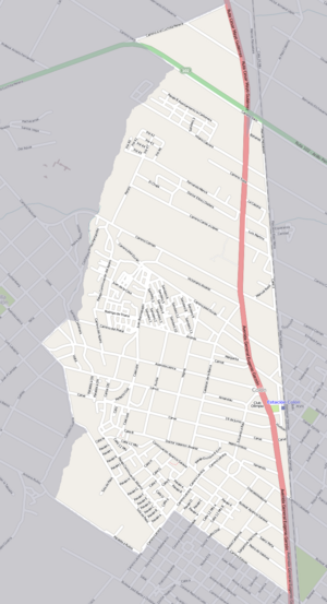 Street map of Colón Centro y Noroeste