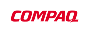 Compaq logo until 2008 with protection zone