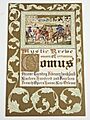 Comus 1914 Mardi Gras Ball Invitation