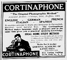 Cortinaphone advert