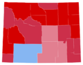 County results of the 1998 Treasurer of Wyoming election