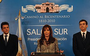 Discurso post electoral de CFK