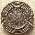 Edward the Elder coin imitation silver brooch Rome Italy c 920