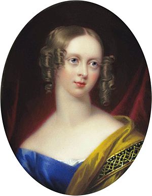 Emily Mary, Countess of Craven, née Grimston, by Henry Pierce Bone