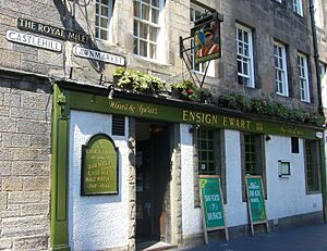 Ensign Ewart, Royal Mile Edinburgh