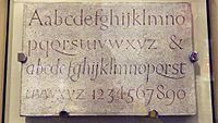 Eric Gill - Alphabets and Numerals (1909) (V&A)
