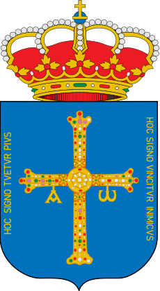 Escudo de Asturias (oficial)