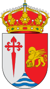 Coat of arms of Santiago del Campo, Spain