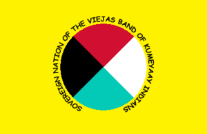 Flag of the Viejas Band of Kumeyaay Indians.PNG