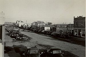 Fort Qu'Appelle Broadway Street circa 1948