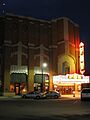 Fox Theater, Hutchinson, Kansas at night.3