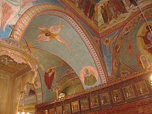 Frescos in Saint Elian Church - Hims, Syria