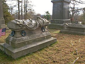 General Griffin A. Stedman Monument at Cedar Hill Cemetery, Hartford, CT 02