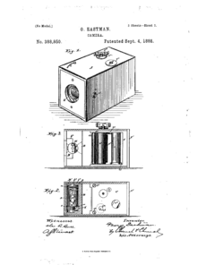 George Eastman patent no 388,850