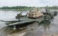 German M3 amphibious bridging vehicles 2015