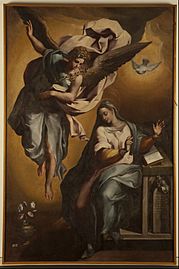 Gregorio Martínez - The annunciation of Mary - Google Art Project