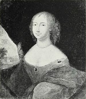 Henrietta Johnston - portrait of Lady Johnson, 1728 (page 69 crop)