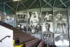 INTERIOR MONTAGE OF HAYNES STAND