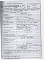 Iuliu Maniu death certificate