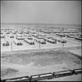 Jerome Relocation Center, Denson, Arkansas. A section of the center looking northwest form the hosp . . . - NARA - 538820