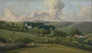 John Fisher, Bishop of Salisbury - Osmington- A View to the Village - Google Art Project