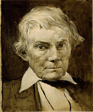 John White Alexander - Alexander Stephens portrait
