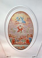 Kapuziner Kloster, Kirche St Anna, Decke, Zug
