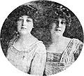Katherine and Madeleine circa 1908