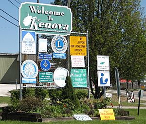 KenovaWV sign