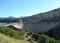 Lake Moogerah dam wall