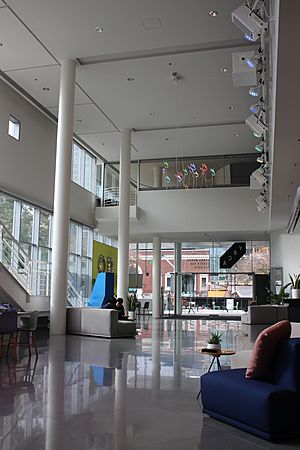 Lobby of the Yerba Buena Center for the Arts, 2020
