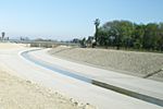 Los Angeles River at Victory and White Oak.JPG