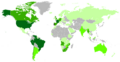 Map of the Portuguese Diaspora in the World