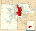 Maricopa County Incorporated and Planning areas Phoenix highlighted