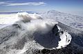 Mount Erebus craters, Ross Island, Antarctica (aerial view, 18 December 2000)