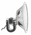 Moving-iron cone speaker 1929