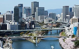 Nakanoshima, Osaka in 201504