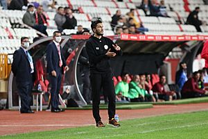 Nuri Şahin at Antalyaspor vs Amed SK 20211130