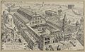 Old St Peter's Basilica, Rome, about the year 1450 restored from ancient authorities