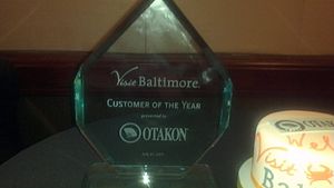 Otakon Visit Baltimore Award 2011