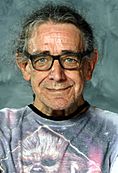 A photograph of Peter Mayhew